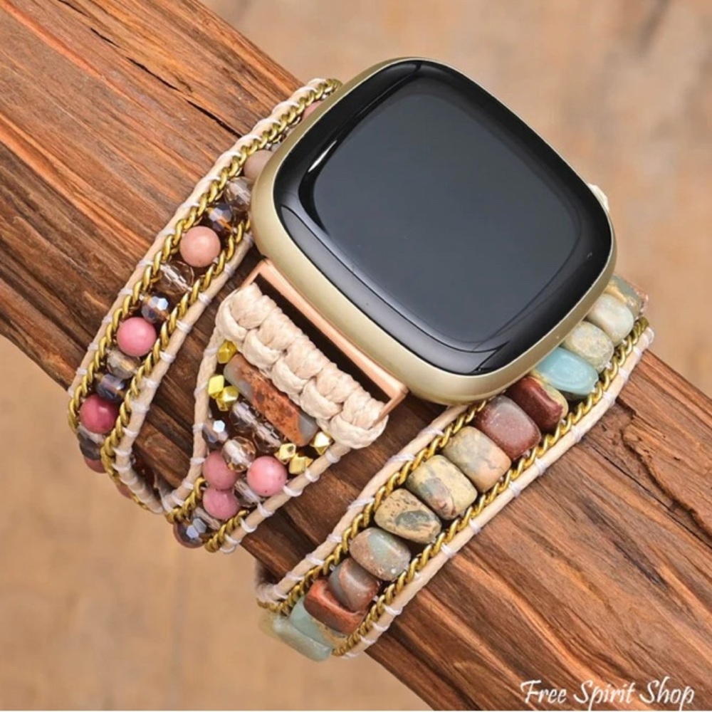 FREE SPIRIT STONE WRAP SMART WATCH WRAP AROUND BAND WOMENS